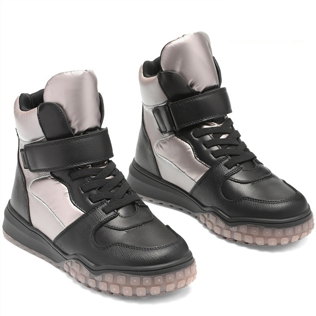 Ботинки зимние Shagovita 45373-01Ш.черно-розовый