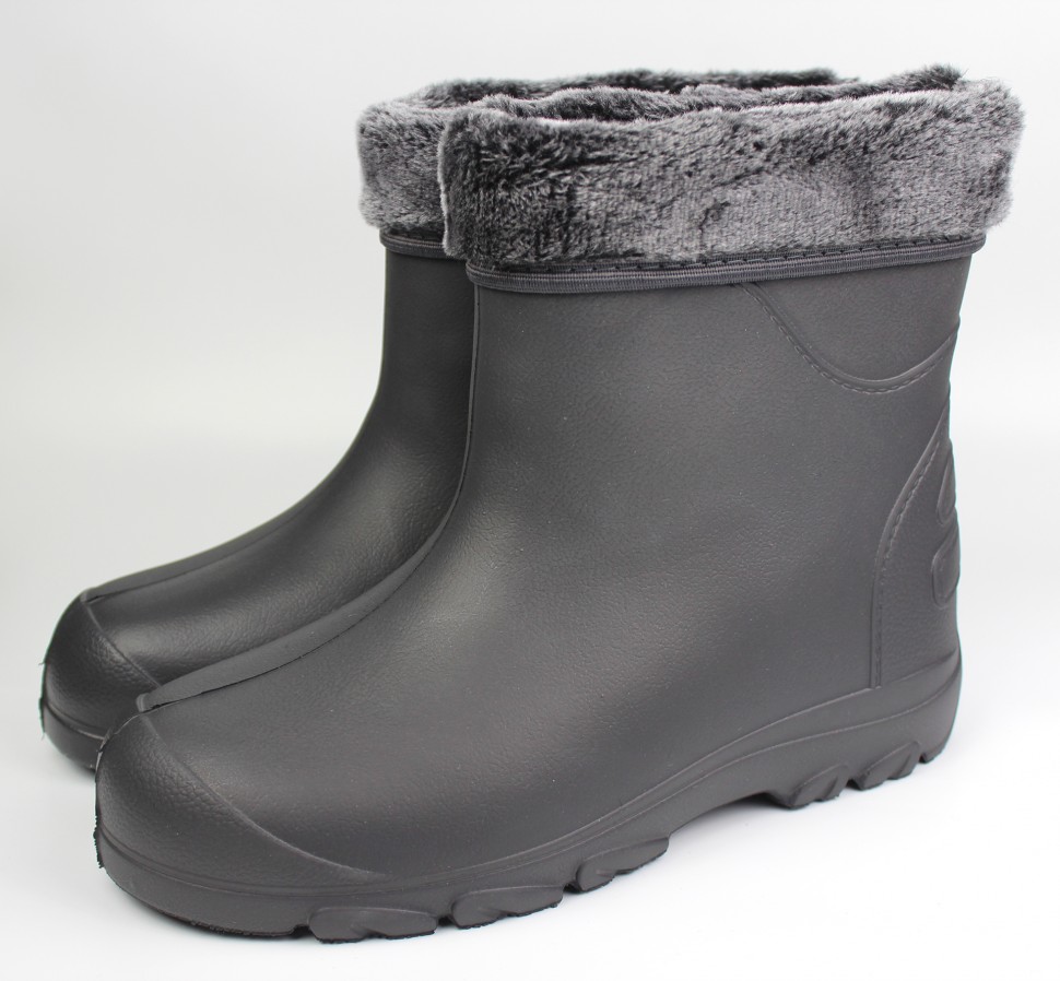 Резиновые сапоги Россия Эва С-15/5(40-45)мех серые Резиновые сапоги Россия Эва С-15/5(40-45)мех серые