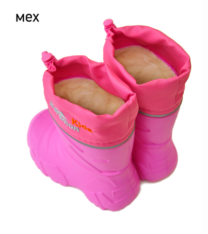 Меховой подклад в детской обуви для холодной погоды